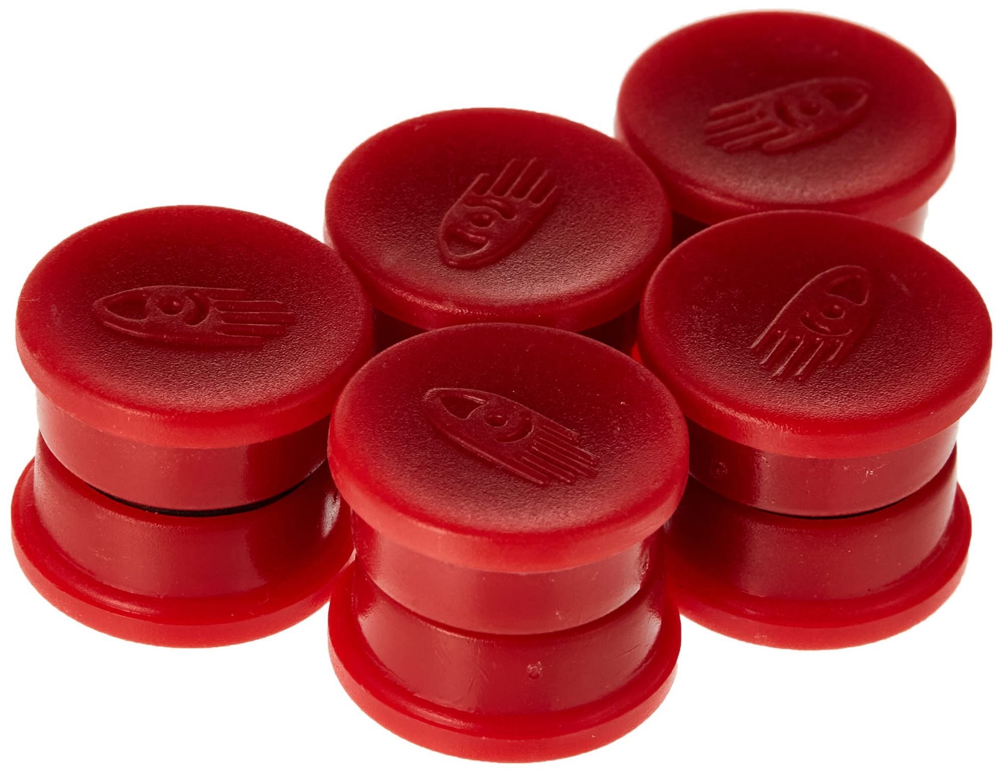 LEGAMASTER MAGNETS ROUND 35 MM PACK OF 4 RED - Al Masam Stationery LLC Main image