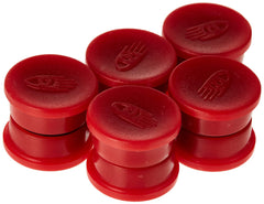 LEGAMASTER MAGNETS ROUND 35 MM PACK OF 4 RED