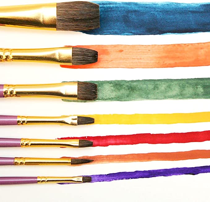 Mont Marte Gallery Series Brush Set Watercolour 7pc - Al Masam Stationery LLC