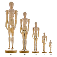 SINOART Human mannequins SFM018, 12" Male - Al Masam Stationery LLC