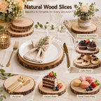 Tree Wood Craft 2 – Natural Wood Pieces for DIY Crafts & Projects