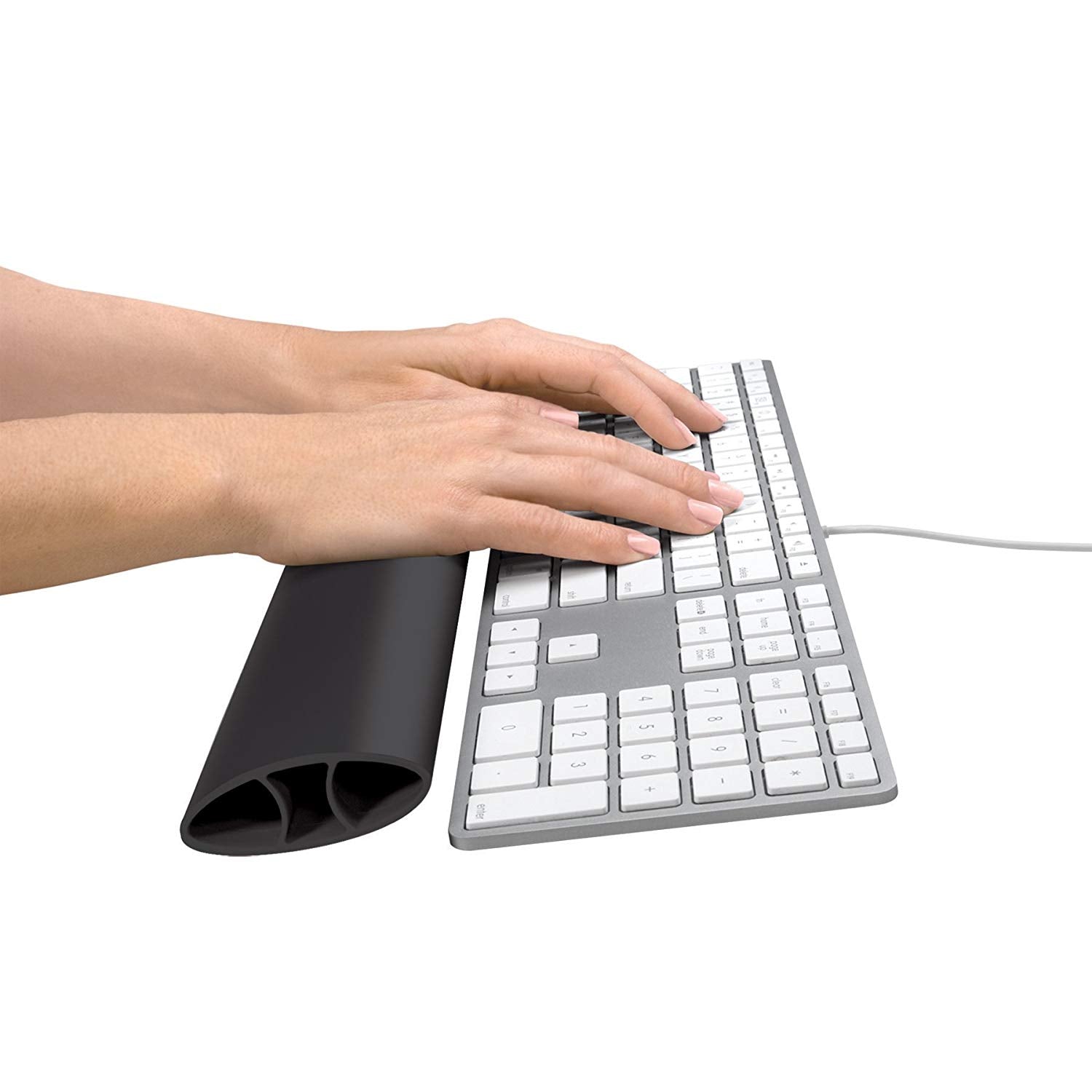 Fellowes I-Spire Series Keyboard Wrist Rocker - Black - Al Masam Stationery LLC