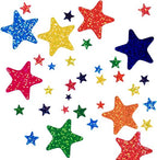 EVA Sponge Glitter Star Shapes for Crafts