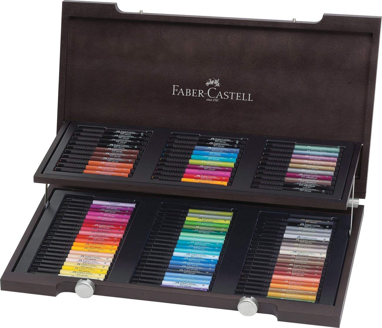 FABER-CASTELL India Ink PITT artist pen case of 90 - Al Masam Stationery LLC