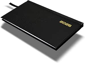 FIS Black Slim Vinyl 2026 Weekly Diary - FSDI51E26BK