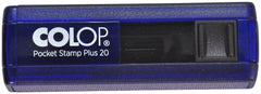 COLOP Pocket Stamp Plus 20 Indigo, pad blue - Al Masam Stationery LLC