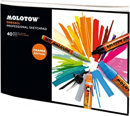 Molotow Professional Art Pad - A4 - MOL 801104 - Al Masam Stationery LLC Main image