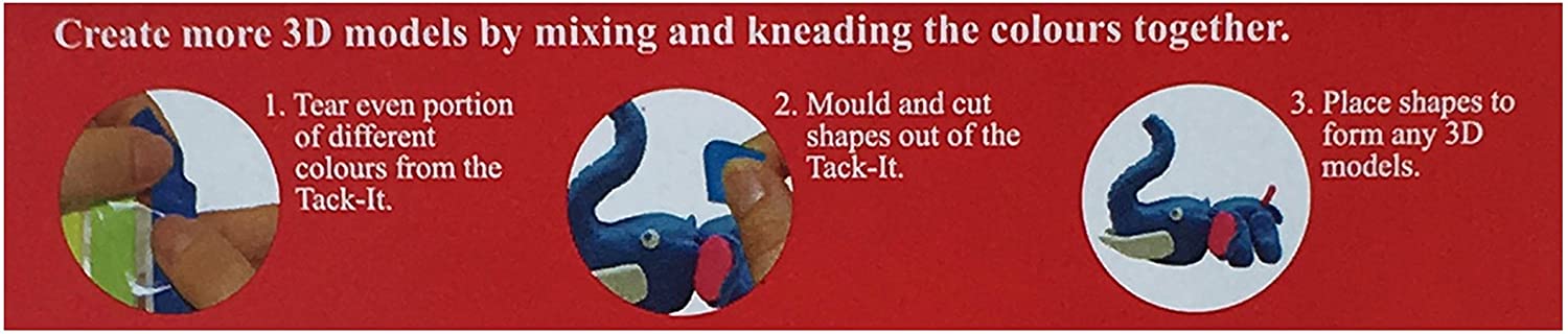 FABER-CASTELL 50g Adhesive Creative Black and White - Al Masam Stationery LLC