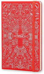 Moleskine Coca Cola Ruled Notebook Limited Edition Hard Cover - Al Masam Stationery LLC