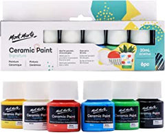 Mont Marte Ceramic Liquid Paint 6pc x 20ml - Al Masam Stationery LLC