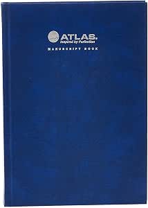 Atlas Elite Ruled Notebook 4 Tabs 240 Pages Blue