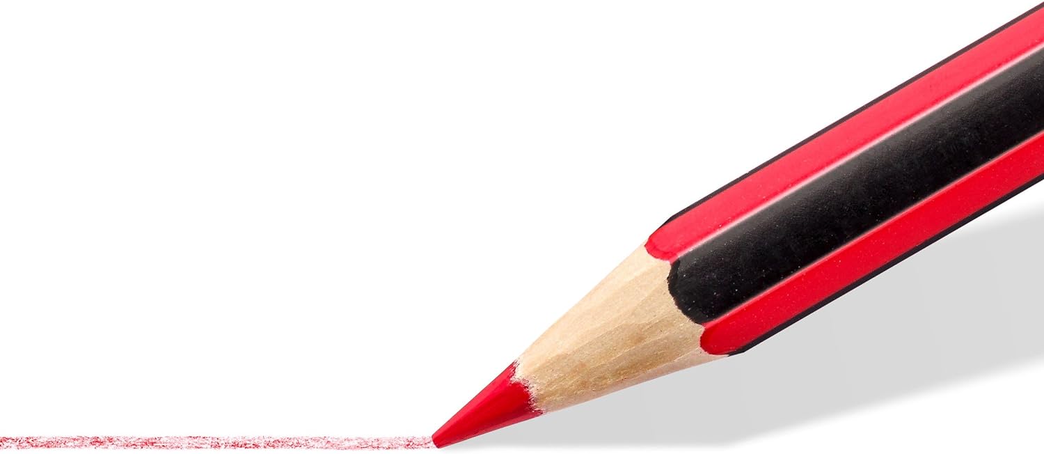 Staedtler 185 M12 Noris Coloring Pencils - (Tin of 12 Pencils) - Al Masam Stationery LLC