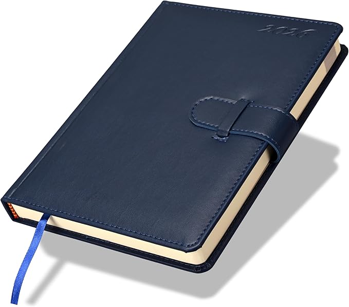 FIS Blue 170×240 PU Strap 2026 Daily Diary - FSDI75E26BL