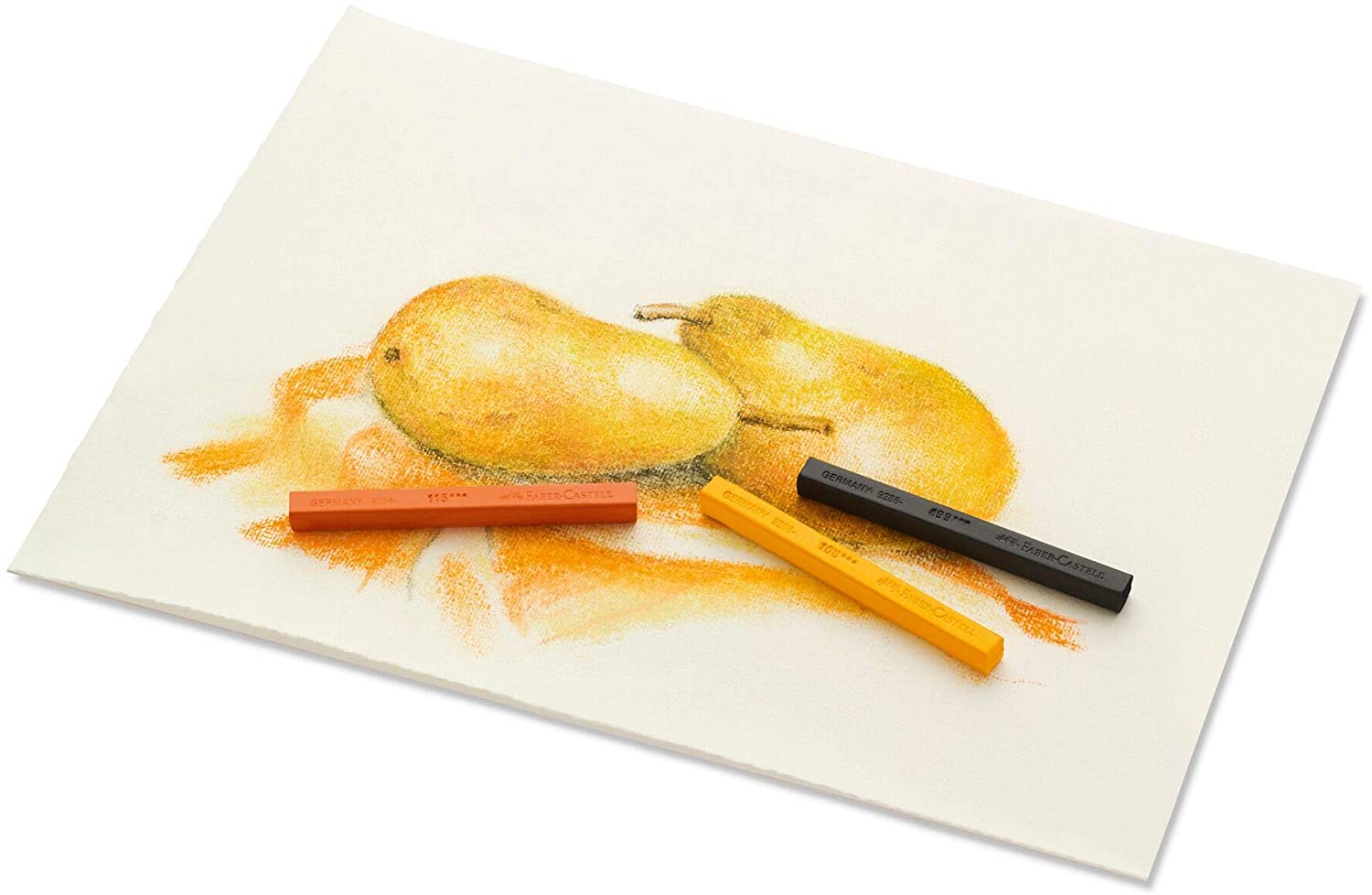 FABER-CASTELL Polychromos Artists Color Pastels Cardboard - (12 Pcs) - Al Masam Stationery LLC