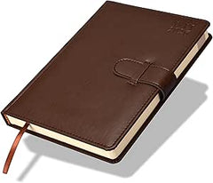 FIS Dark Brown 170×240 PU Strap 2026 AE Diary - FSDI75AE26DBR