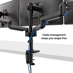 Fellowes Platinum Series Tripple Monitor Arm - FEL 8042601 - Al Masam Stationery LLC