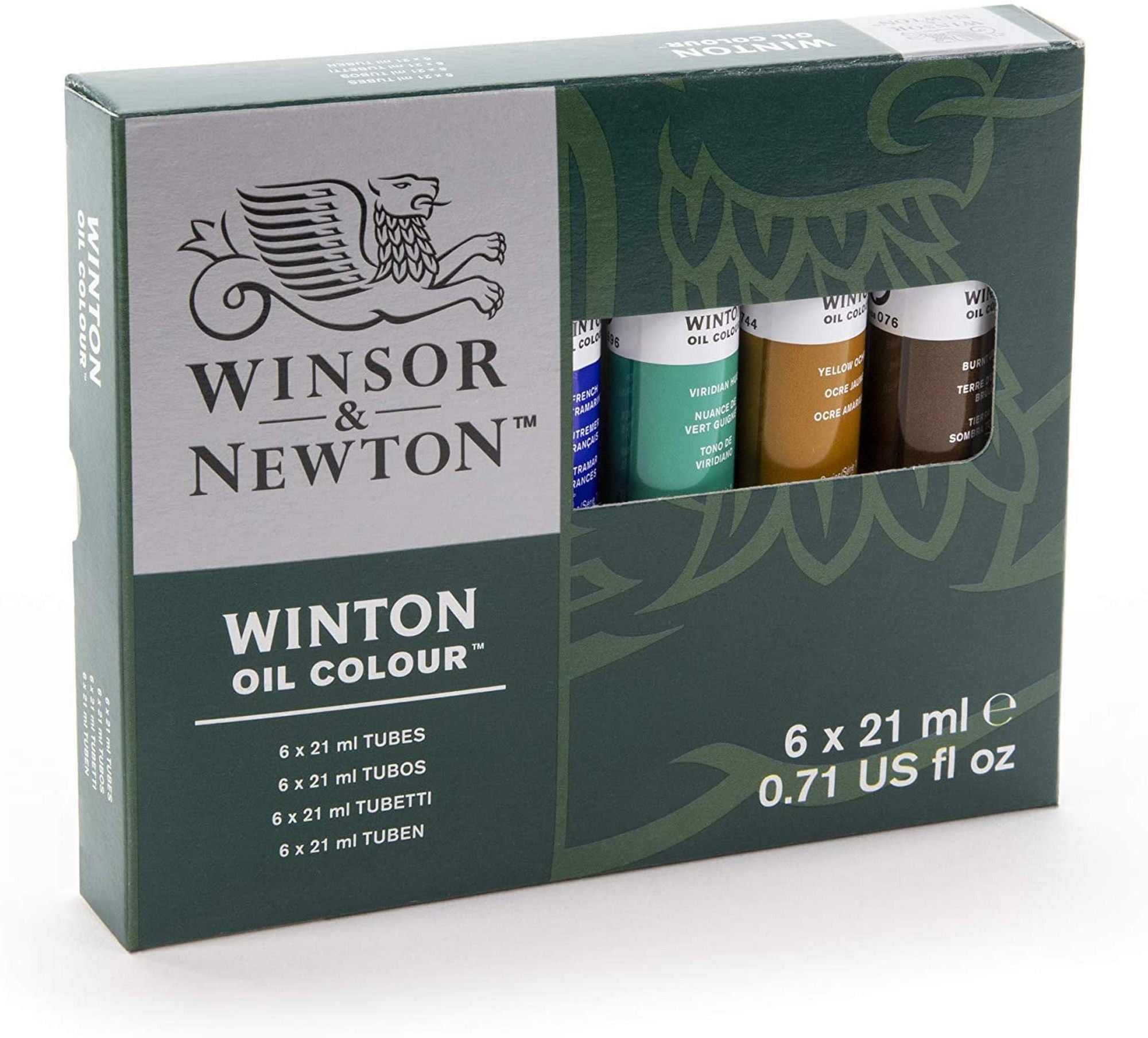 Winsor & Newton Winton 37ml Oil Colour Tube (Set of 6) - Al Masam Stationery LLC