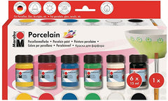 Marabu Porcelain Paint Assortment, 15 ml - Al Masam Stationery LLC