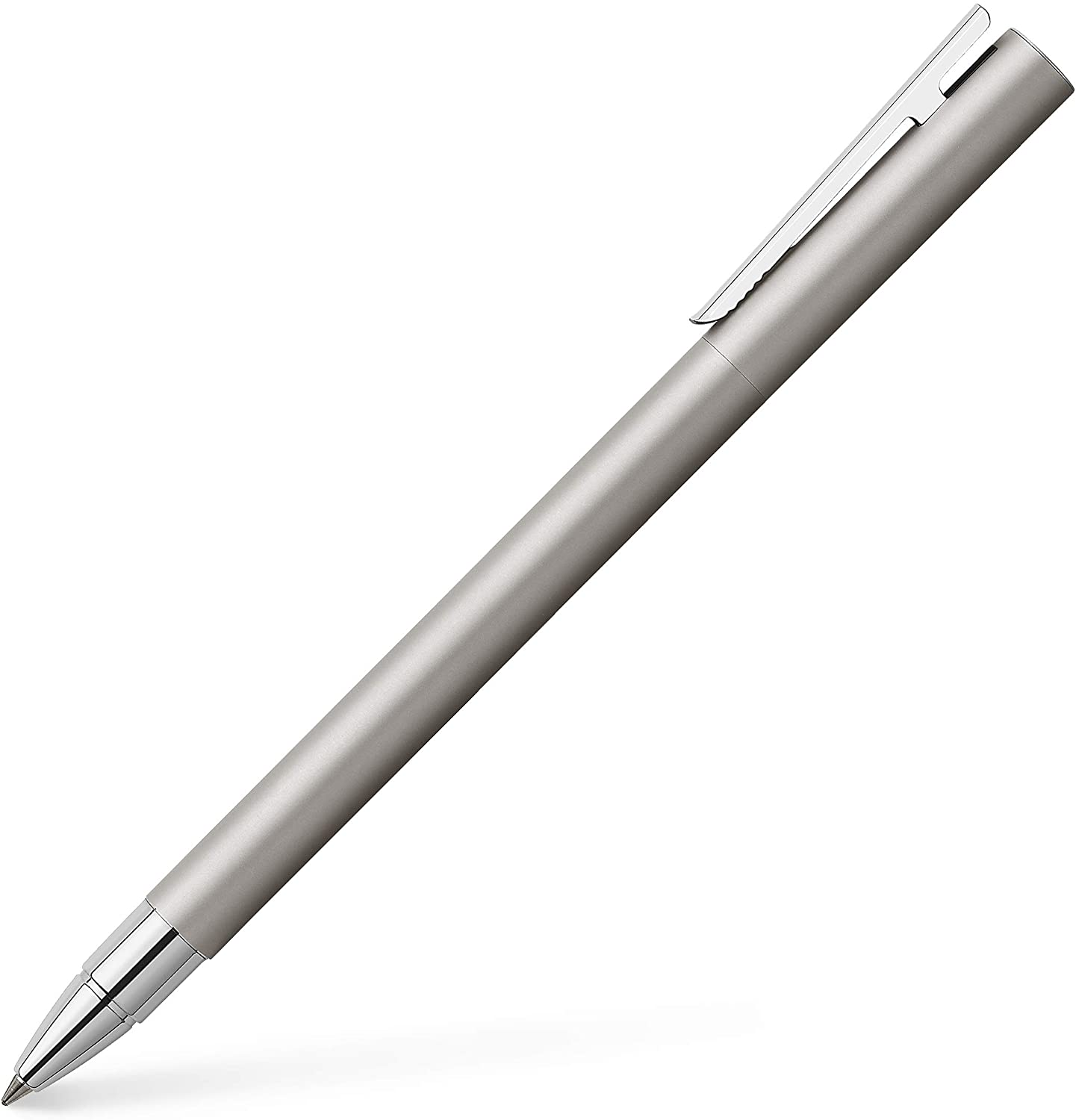 FABER-CASTELL Roller Neo Slim Stainless Steel,Matt - Al Masam Stationery LLC