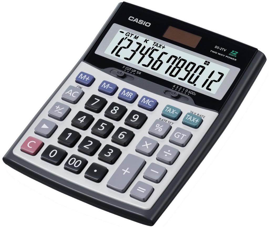 Calculator Casio DS 1 TV - Al Masam Stationery LLC