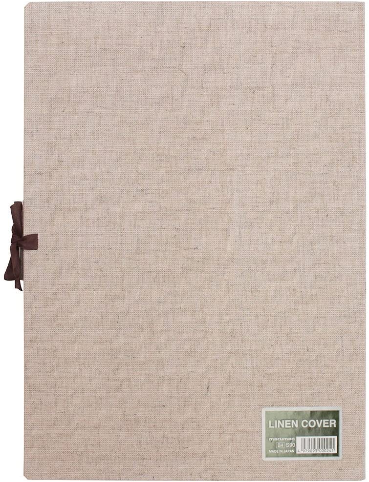 MARUMAN Sketch book linen B4 34sheet - Al Masam Stationery LLC
