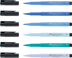 FABER-CASTELL PITT Artist Pen Shades of Blue - Al Masam Stationery LLC