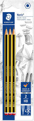 Staedtler Noris pencils HB, Blister Pack of 3 pcs - Al Masam Stationery LLC