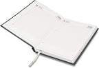 FIS Grey A5 Padded Hard Cover Vinyl 2026 Diary-FSDI18E26GY - Al Masam Stationery LLC