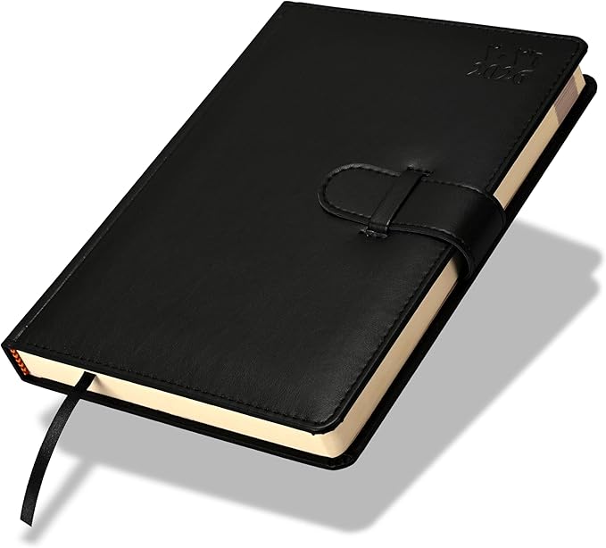 FIS Black 170×240 PU Strap 2026 AE Diary - FSDI75AE26BK Main image