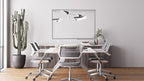 White Board 90x150cm for Office & Classroom