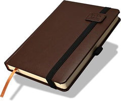 FIS Dark Brown A5 PU Band 2026 AE Diary - FSDI84AE26DBR