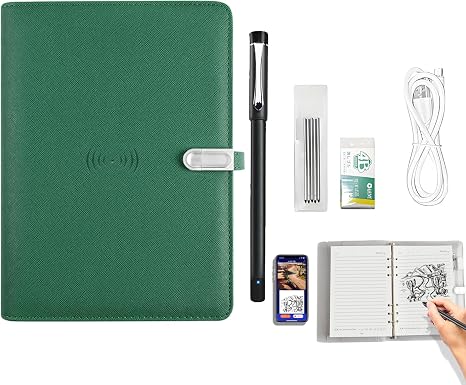 AMS-RM-8505 - GREEN - A5 size - Soft touch Notebooks Secondary image