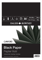 Daler Rowney Canford Black Pad A4