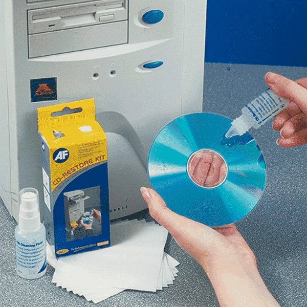 AF CD Clene Restore Kit CDC000 – CD Cleaning & Light Scratch Polish