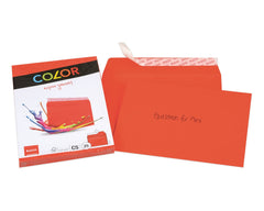 Elco Color C5 Envelope without window, intense red
