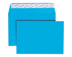 Elco Color C6 Envelope intense blue without window, adhesive closure