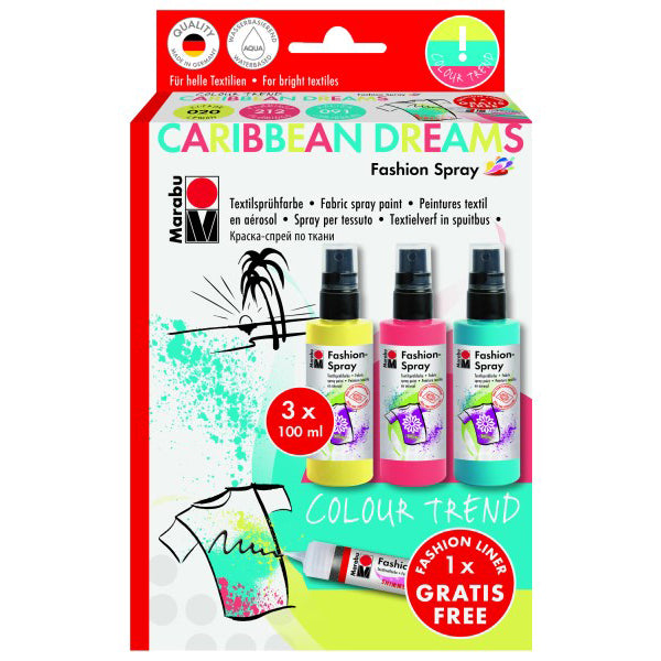 Marabu Colour Trend-Set Caribbean Dreams - Al Masam Stationery LLC