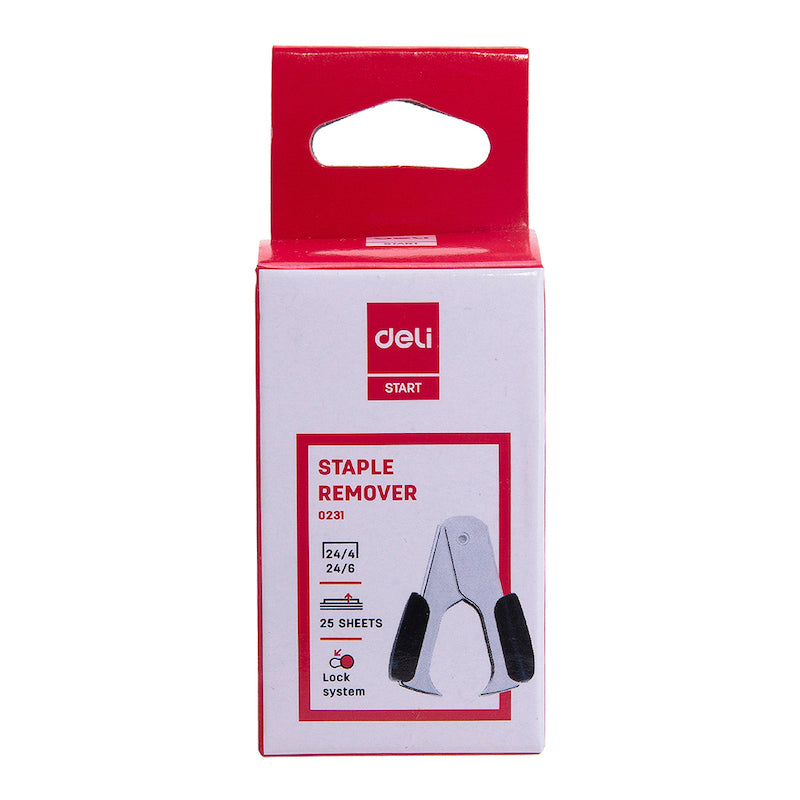 Deli Claw Staple Remover #12 25sheets - Al Masam Stationery LLC