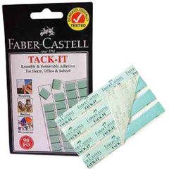 FABER-CASTELL Tack-It 50g -Green - Al Masam Stationery LLC