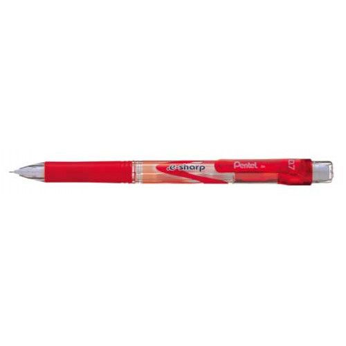 Pentel Mechanical Pencil E-Sharp 0.7mm Red - Al Masam Stationery LLC Main image