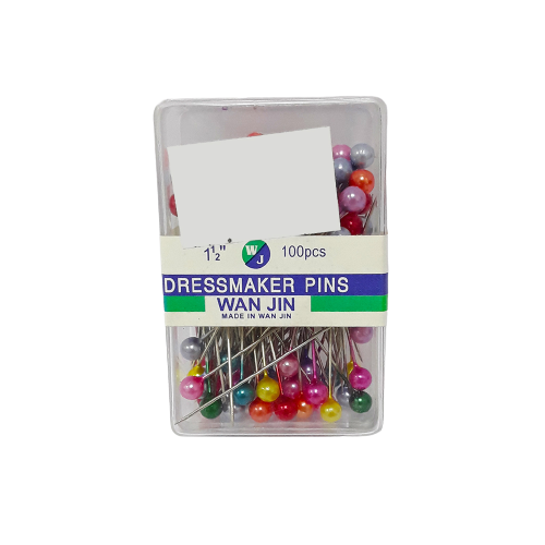 Dress Maker Pins (Round Head 3.8cm) - Al Masam Stationery LLC