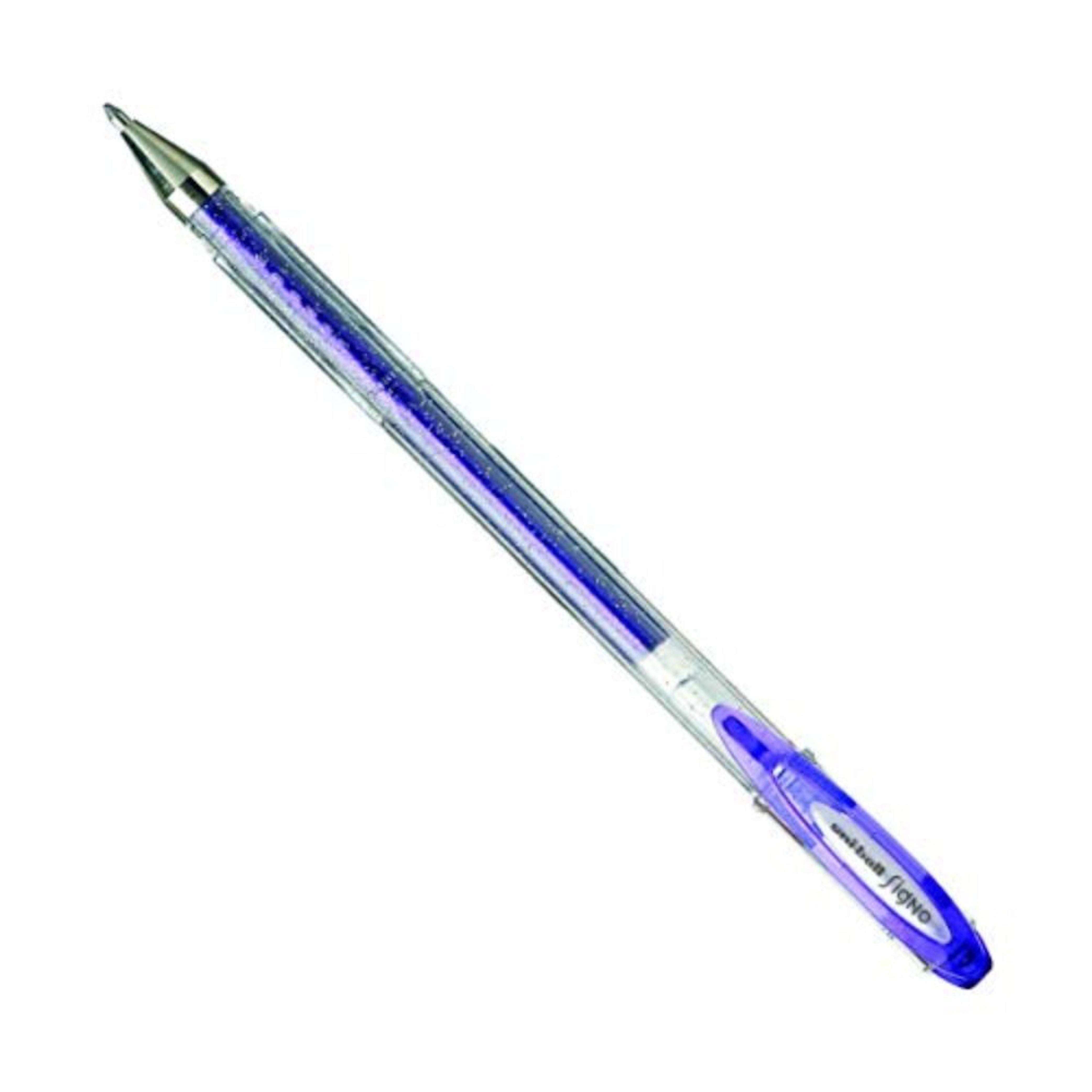 Mitsubishi Signo Sparkling Pen Blue 0.7mm Blue - Al Masam Stationery LLC Main image