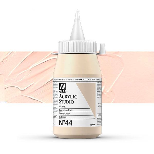 VALLEJO STUDIO 44-500ML. CARNATION PINK - Al Masam Stationery LLC