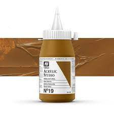 VALLEJO STUDIO 19-500ML. RAW SIENNA - Al Masam Stationery LLC