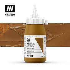 VALLEJO STUDIO 19-500ML. RAW SIENNA - Al Masam Stationery LLC