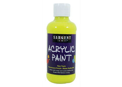 SARGENT Neon Acrylic 8oz Chartreuse