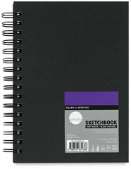 Daler Rowney Simply Soft White Wirebound Sketchbook Nominal A4 - Al Masam Stationery LLC