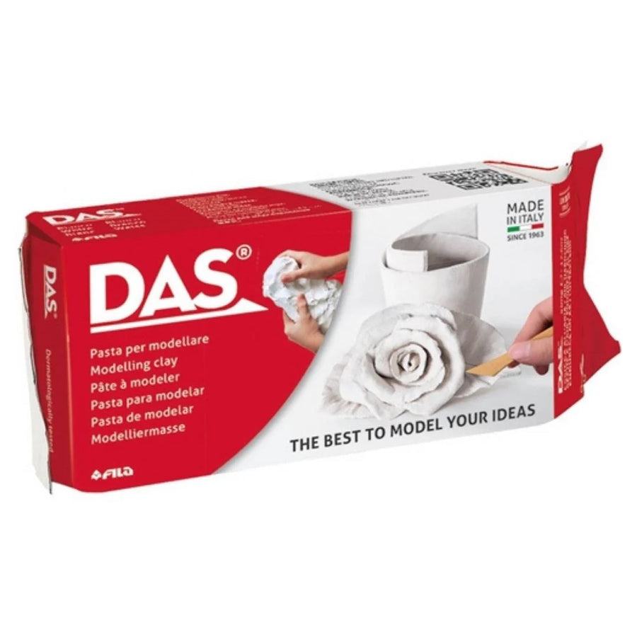 DAS Modelling Clay White 1kg – Air-Dry Craft & Sculpting Clay F387500-FP-01-88-0570-AMS43373-8000144074105