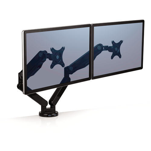 Fellowes Platinum Series Dual Monitor Arm - Al Masam Stationery LLC