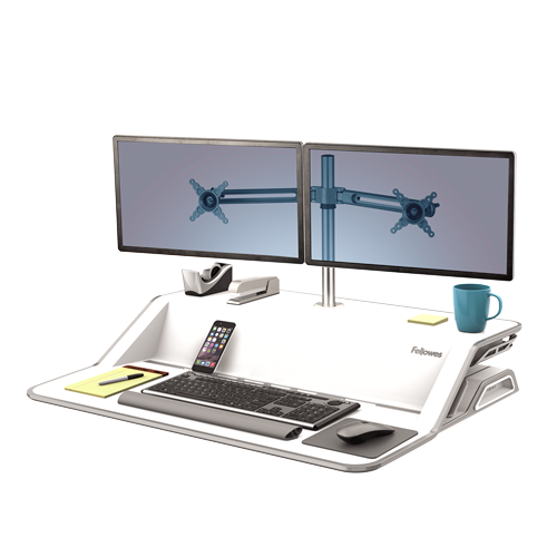 Fellowes Reflex Dual Monitor Arm - Al Masam Stationery LLC